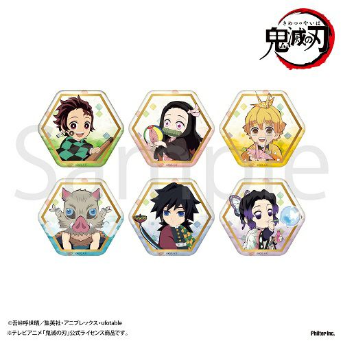 鬼滅の刃』トレーディング艶缶バッジ 全6種 | 戦国グッズ専門店「戦国