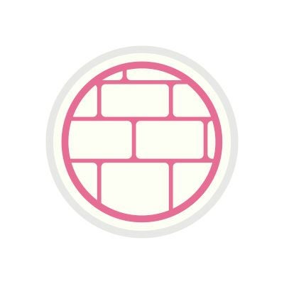 お城アイコン｜マスクチャーム　切込接ぎ
