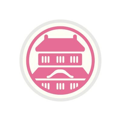 お城アイコン｜マスクチャーム　唐破風