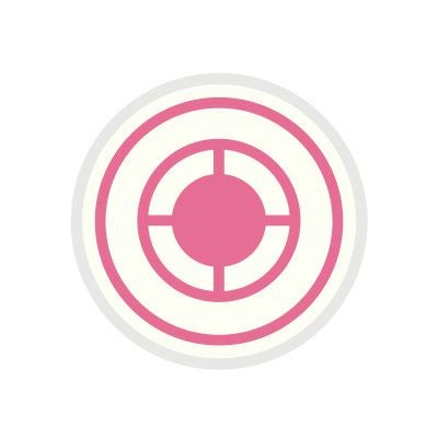 お城アイコン｜マスクチャーム　丸狭間
